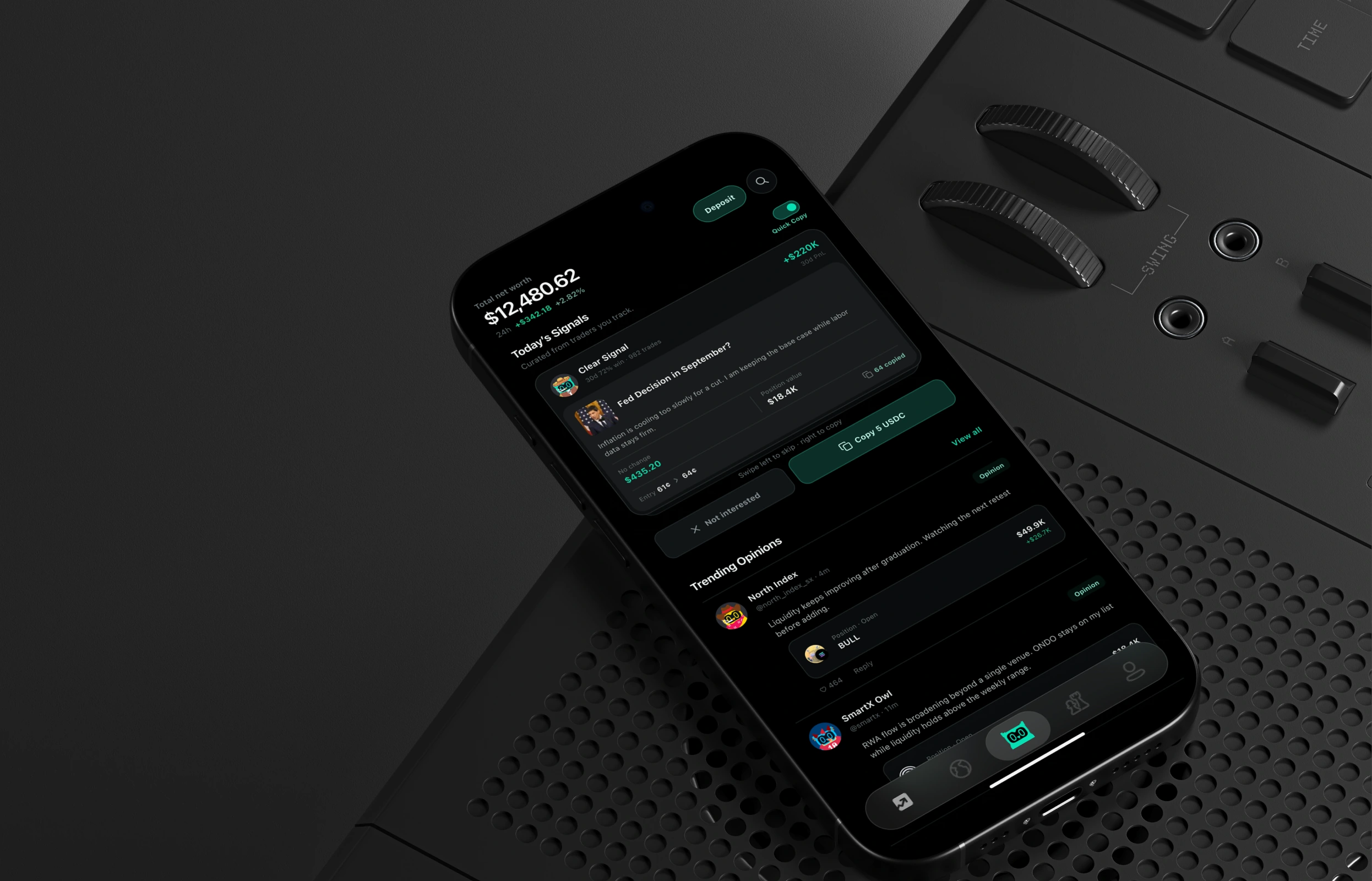 SmartX mobile signals feed